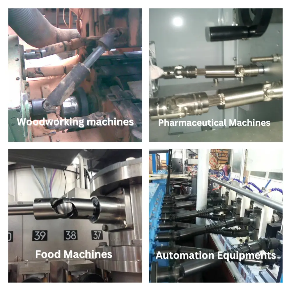 HZCD universal joints Applicatios
