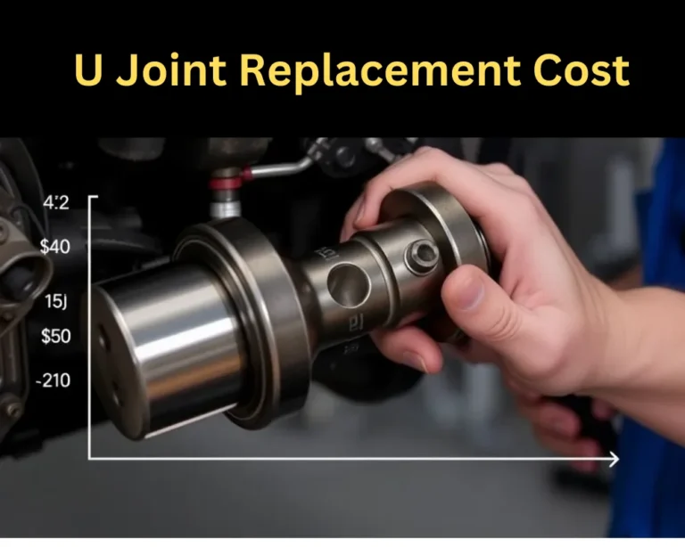 U-Joint Replacement Cost and How to Replace It?
